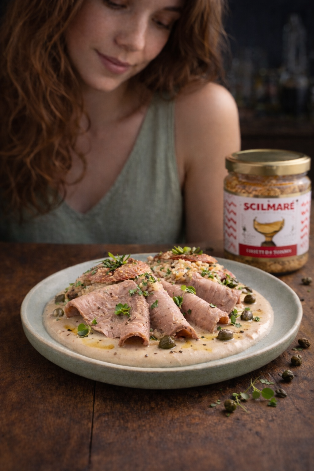 Vitello tonnato con Tonno Scilmarè